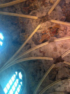 Ceiling of the Dominican bookstore. 