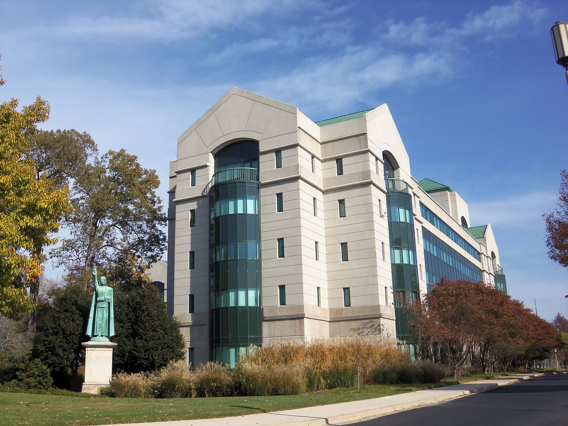 Headquarters of the US Conference of Catholic Bishops, who do not care that 63% of Catholic women support the contraception mandate.