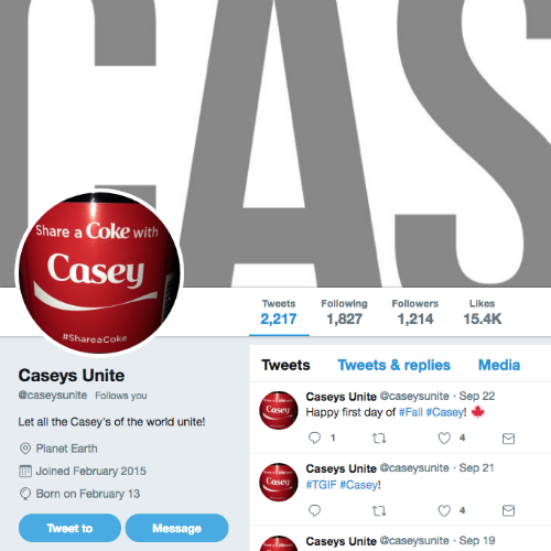 Caseys Unite
