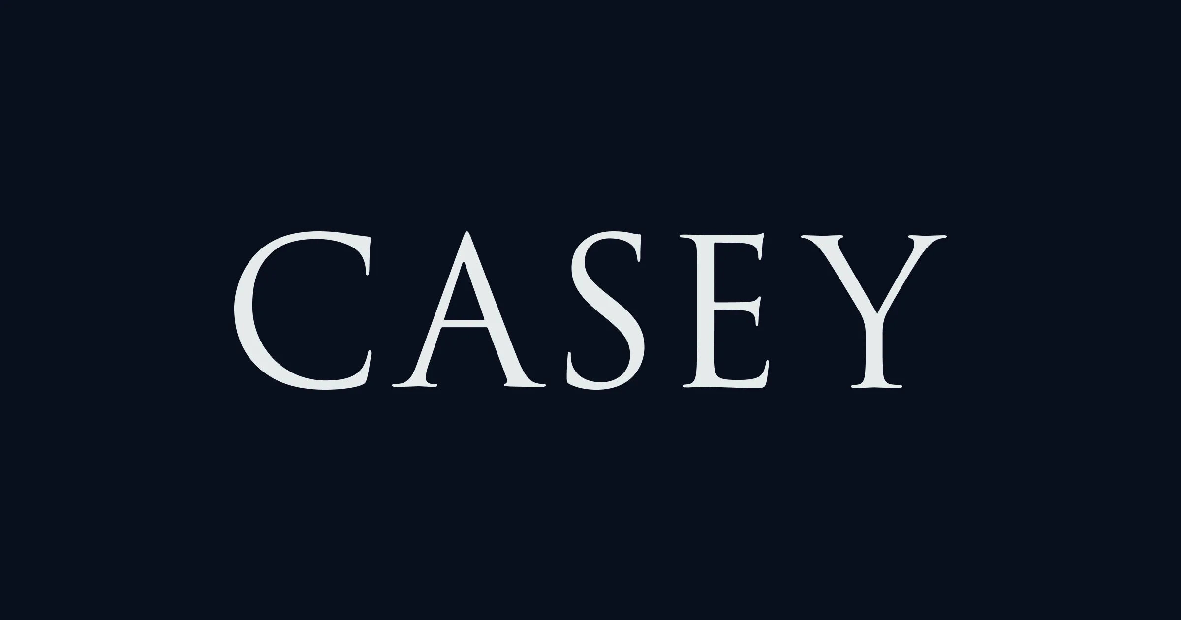 Home - Casey
